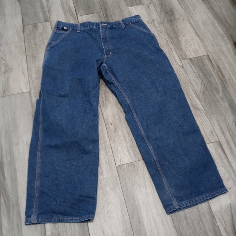Carhartt FR 2112 Cat 2 Fire resistant Denim Utility Original Fit Jeans 38x30